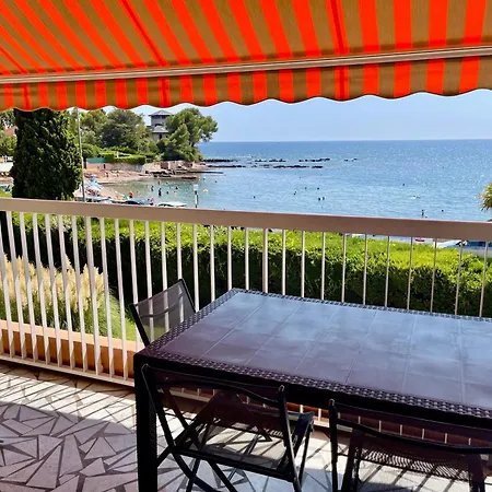 4 Pers Front De - 10m De La Сен-Рафаэль